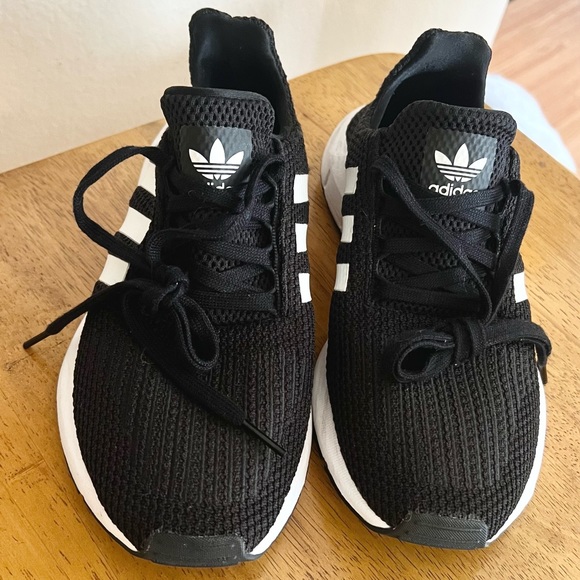 adidas Shoes - Adidas black and white sneakers